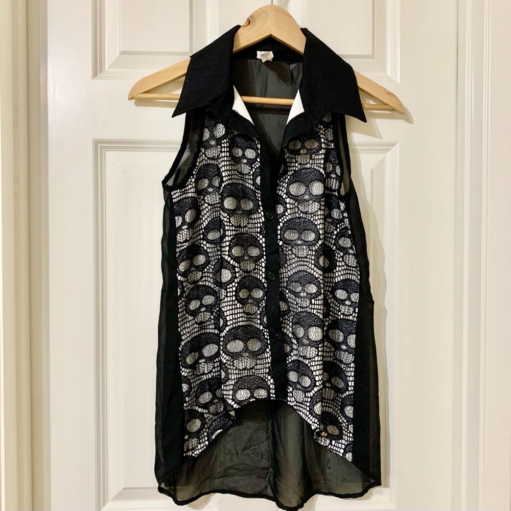 Topia Skull Blouse